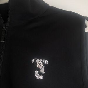 Womens EP Pro Golf Vest Minnie Mouse Embroidery Logo Classic‎ Club XL Black